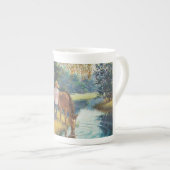 En Porcelaine CHEVAL et FILLE POTABLES - tasse d'Arthur Sarnoff (Devant droit)