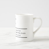 En Porcelaine La tasse de Haiku (Droite)