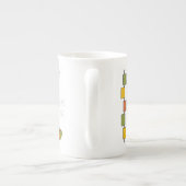 En Porcelaine Mais la première tasse de café (Dos)