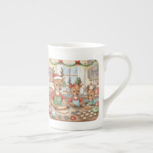 En Porcelaine Oh cerf, Noël est arrivé ! Tasse à café
