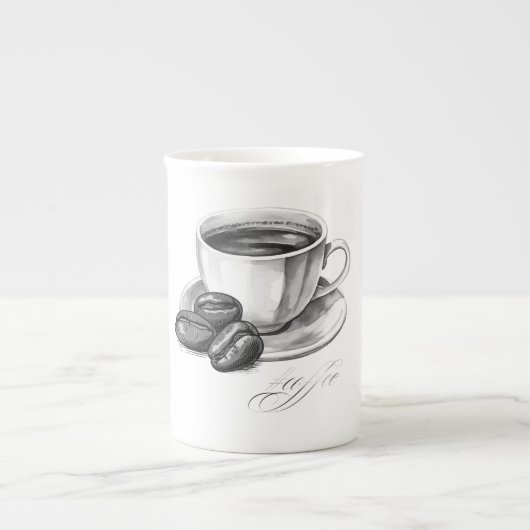 En Porcelaine tasse (Devant)