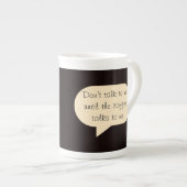 En Porcelaine Tasse à café (Devant droit)
