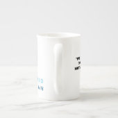 EN PORCELAINE TASSE À CAFE (Dos)