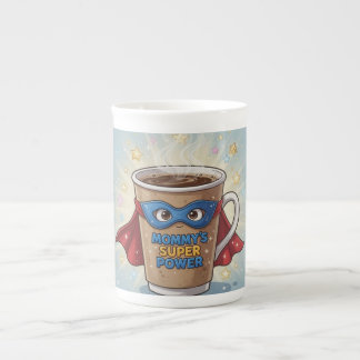 En Porcelaine Tasse à café Superpuissance de Maman