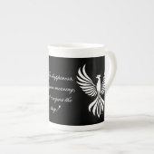En Porcelaine Tasse Boost du Matin (Devant droit)