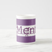 En Porcelaine tasse cémenteuse (Devant)