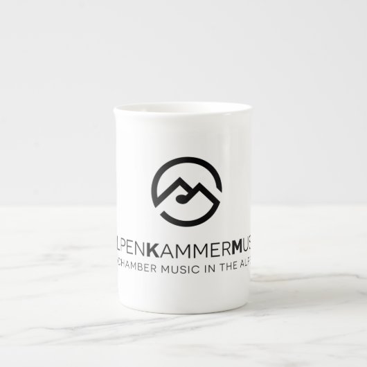 En Porcelaine Tasse d'AKM (Devant)