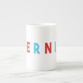 En Porcelaine Tasse de Bernie (Devant)