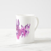 En Porcelaine Tasse de café d'âne (Devant droit)