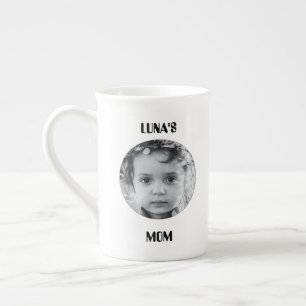 En Porcelaine Tasse de café personnalisée avec photo et nom