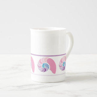 En Porcelaine Tasse de coquille de mer