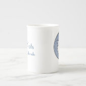 En Porcelaine Tasse de MoonKats Chine (Devant)