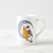 En Porcelaine Tasse de MoonKats Chine (Droite)