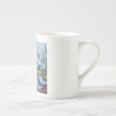 En Porcelaine Tasse de pinsons de Firetail (Droite)