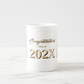 En Porcelaine Tasse de remise des diplômes de la promotion 202X