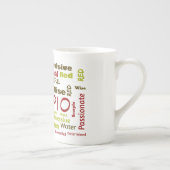 En Porcelaine Tasse de Scorpion (Droite)