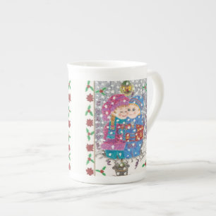 En Porcelaine Tasse de spécialité de nouvelle année