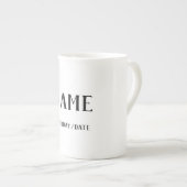 En Porcelaine Tasse faite sur commande personnalisée (Devant droit)