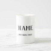 En Porcelaine Tasse faite sur commande personnalisée (Devant)