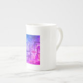 En Porcelaine Tasse fine de la Chine (Devant droit)