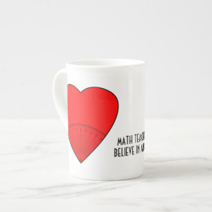 En Porcelaine Tasse - les professeurs de maths croient aux