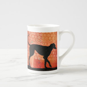 En Porcelaine Tasse lévrier idéal cadeau lévrier