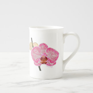 En Porcelaine Tasse rose d'orchidée