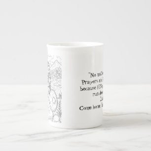 En Porcelaine Tasse spéciale