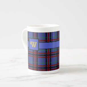 En Porcelaine Tasse spéciale carreaux tons de bijoux