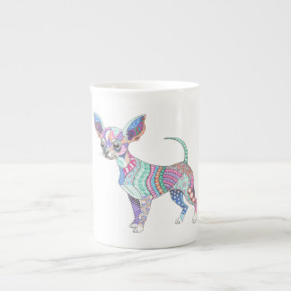 En Porcelaine Tasse spéciale vibrante Chihuahua