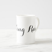 En Porcelaine TASSE tellement de merde de Rah (Devant droit)