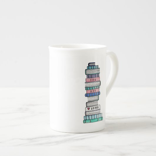 En Porcelaine Vous êtes tasse aimée (Devant droit)