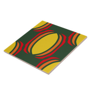  en retro naadloze patroonkeramische tegel tegeltje