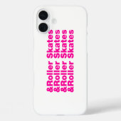 en rolSchaatsen Case-Mate iPhone Case (Achterkant)