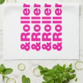 en rolSchaatsen Theedoek (Gevouwen)