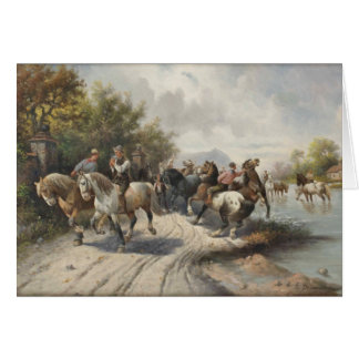 En route pour la foire aux chevaux