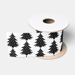 En Satin Arbre de Noël vert ruban satiné classique