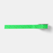 En Satin Beau ruban Motif vert (Devant)