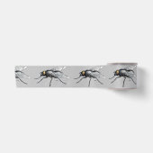 En Satin bobine de ruban gris Fly Buddy (Devant)