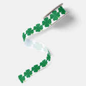 En Satin Bobine de trèfle de 4 feuilles de ruban (Dos)