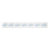 En Satin Clochette Ruban Blanc (Devant)