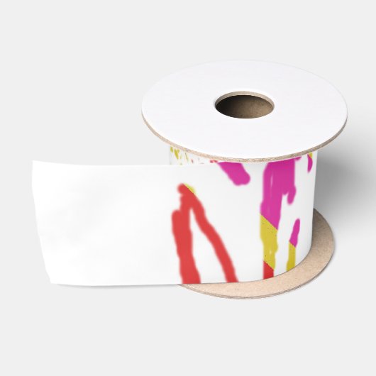 En Satin Conception de ruban arc-en-ciel Daisy (Bobine)