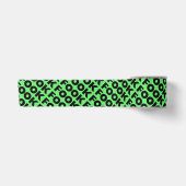 En Satin Cuillère à ruban noir vert (Devant)