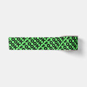 En Satin Cuillère à ruban noir vert (Devant)