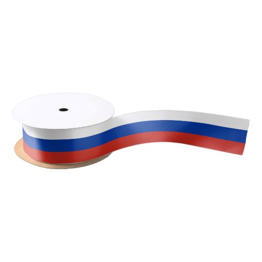 En Satin Drapeau du ruban de la Russie (Bobine)