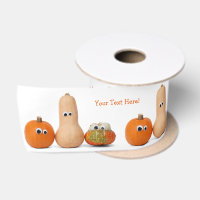 Drôle Halloween Citrouille ruban personnalisé