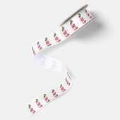 En Satin Frssh Cerise Boire Fruits Ruban (Dos)