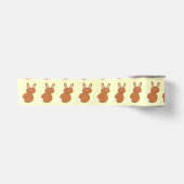 En Satin Joyeux Ruban Bunny de Pâques (Devant)