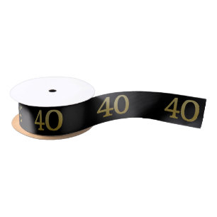 En Satin Numéro 40 du ruban satiné