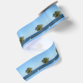 EN SATIN PALMIER SOLITAIRE DE DELRAY BEACH RUBAN (Dos)